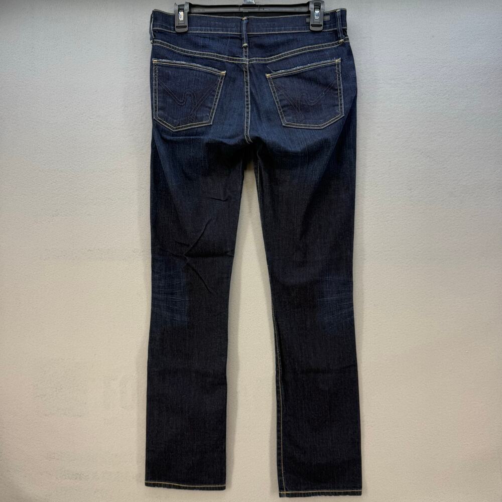 Citizens of Humanity Jeans Women's 28 (6) Dark Blue Straight Leg Classic Preppy - Picture 2 of 16